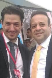 Emre Dağdelen ve TC Avrupa Birliği Bakanı Egemen Bağış